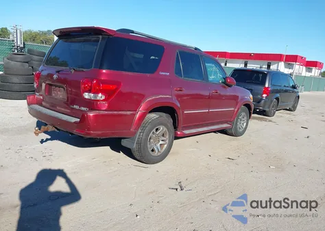 2006 Toyota Sequoia Limited V8 from USA, damaged, VIN 5TDBT48AX6S260142
